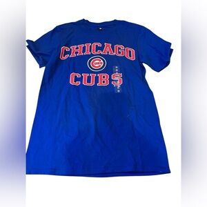 Men's Small Blue Chicago Cubs Tshirt